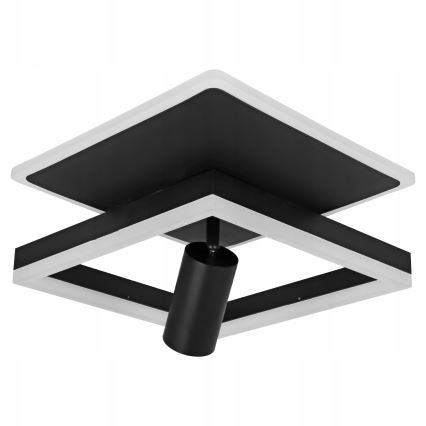 LED mennyezeti lámpa LED/38W/230V + 1xGU10/30W fekete