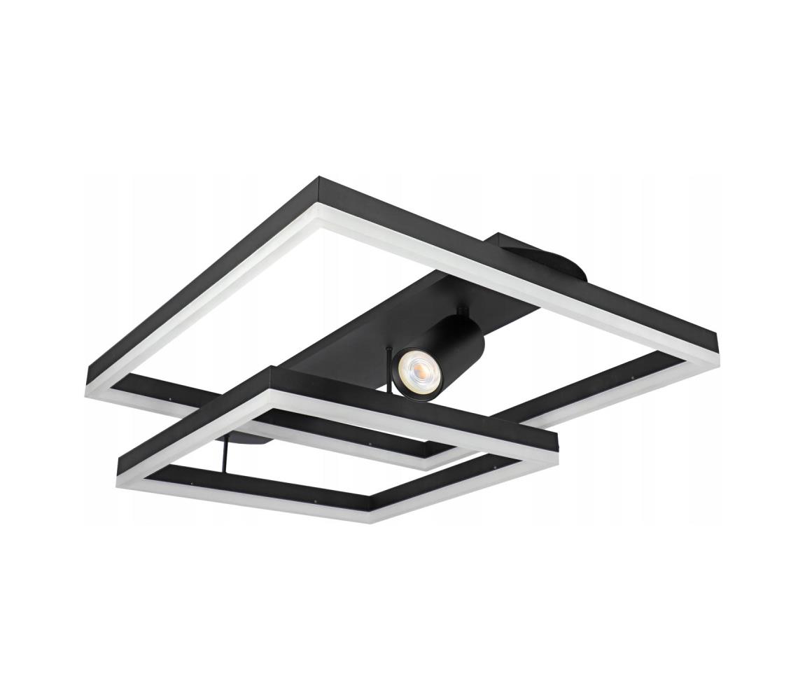 SmartLED LED mennyezeti lámpa LED/38W/230V + 1xGU10/30W fekete 7942