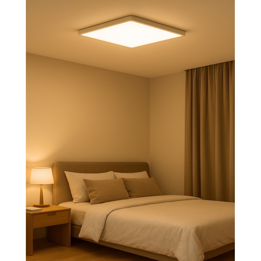 LED mennyezeti lámpa LED/40 W/230 V 3000/4000/6500 K 50x50 cm fehér