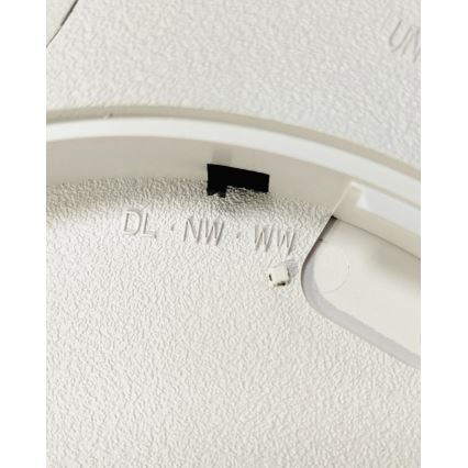 LED mennyezeti lámpa LED/40W/230V 3000/4000/6500K átm. 50 cm barna