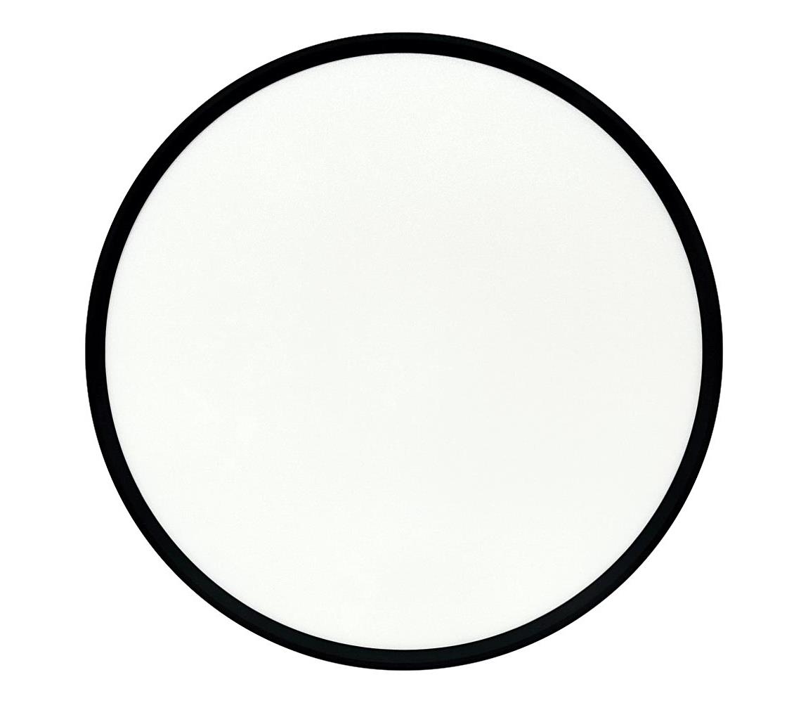 LED mennyezeti lámpa LED/40W/230V 3000/4000/6500K Ø 50 cm fekete 008 0001317