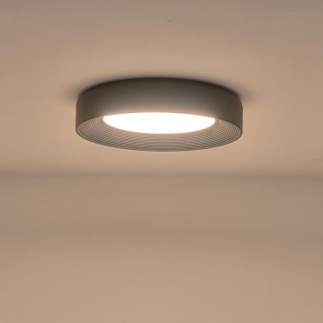 LED Mennyezeti lámpa LED/40W/230V 3000K fekete átm. 50 cm