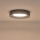 LED Mennyezeti lámpa LED/40W/230V 3000K fekete átm. 50 cm