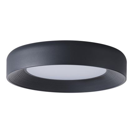 LED Mennyezeti lámpa LED/40W/230V 3000K fekete átm. 50 cm
