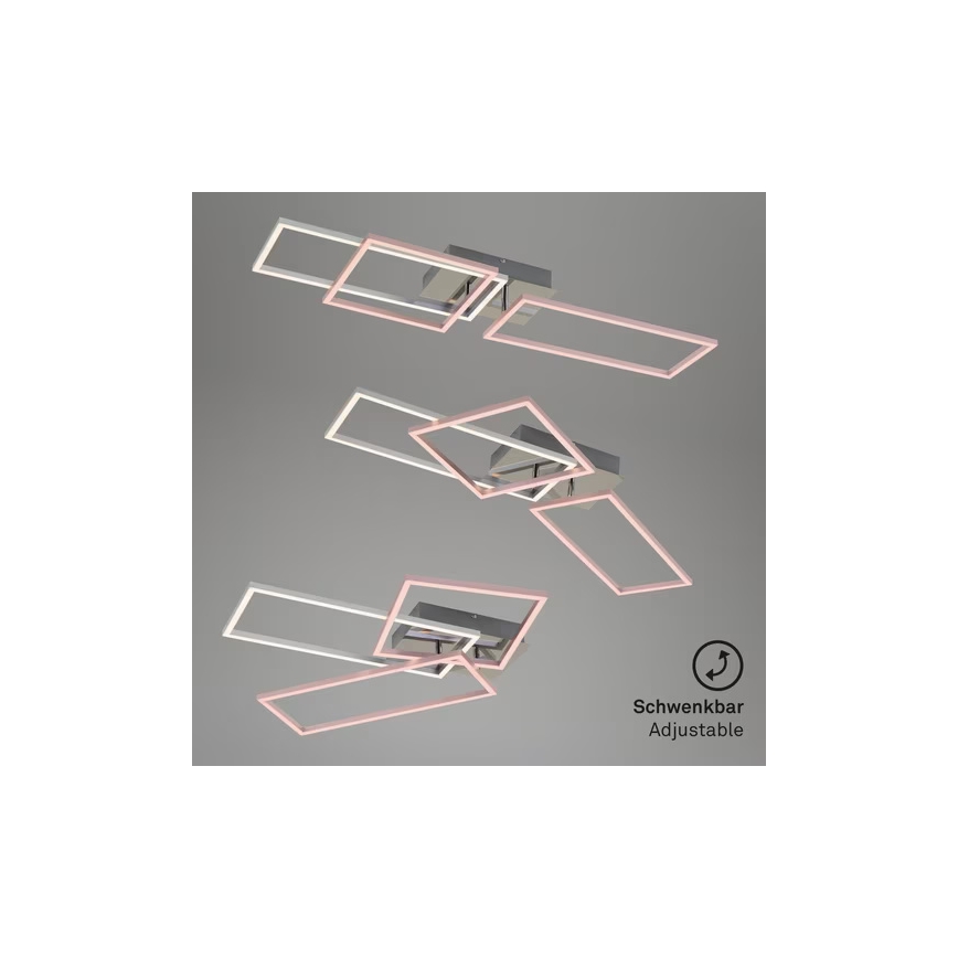 LED mennyezeti lámpa LED/42W/230V 3000K matt króm