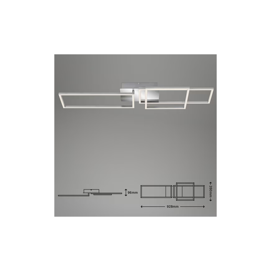 LED mennyezeti lámpa LED/42W/230V 3000K matt króm