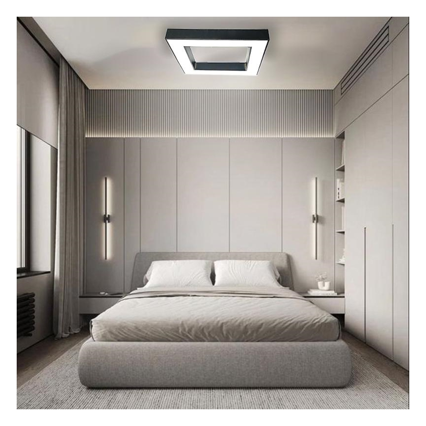LED Mennyezeti lámpa LED/55W/230V 4000K 80x80 cm