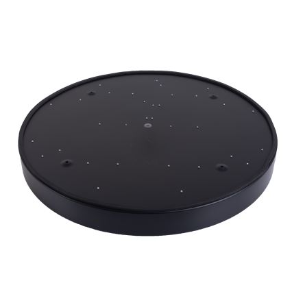 LED Mennyezeti lámpa LED/60W/230V 4000K átm. 60 cm fekete