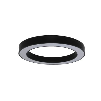 LED mennyezeti lámpa LED/80W/230V 3000/4000/6500K átm. 80 cm fekete
