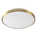 LED mennyezeti lámpa LIBRA LED/24W/230V 4000K átm. 39 cm arany