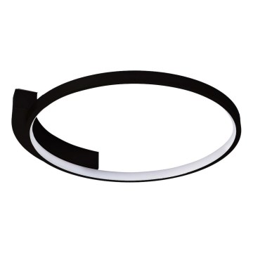 LED mennyezeti lámpa LUNA LED/18W/230V átm. 42,5 cm fekete