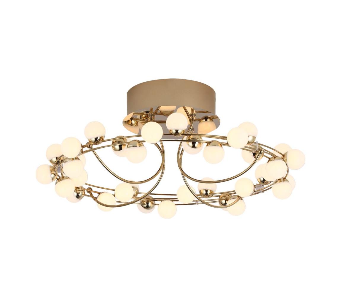 LED mennyezeti lámpa MARS LED/44W/230V 3000K arany 701CHD1662