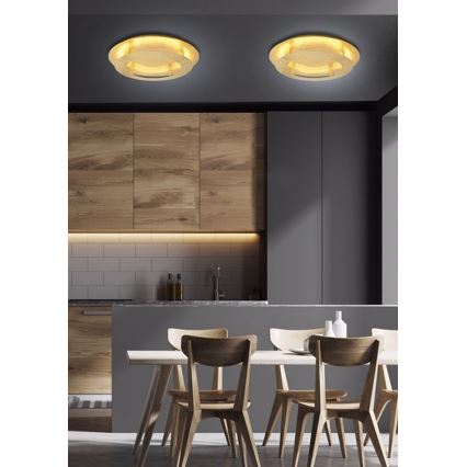 LED Mennyezeti lámpa MERPLE LED/18W/230V arany