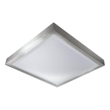 LED mennyezeti lámpa mozgás- és alkonyatérzékelővel VITALI LED/24W/230V 4000K 33x33 cm matt króm