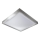 LED mennyezeti lámpa mozgás- és alkonyatérzékelővel VITALI LED/24W/230V 4000K 33x33 cm matt króm