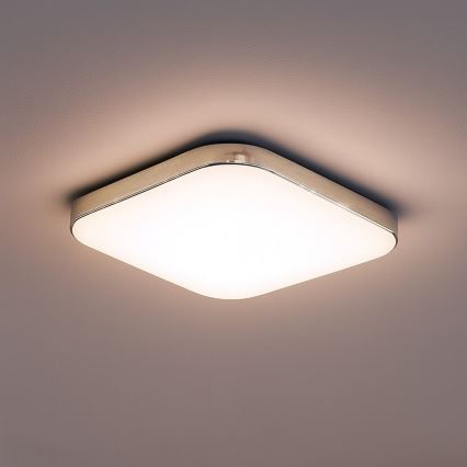 LED mennyezeti lámpa NEMO LED/11W/230V 26x26 cm fényes króm