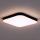 LED mennyezeti lámpa NEMO LED/36W/230V 50x50 cm fekete