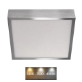 LED Mennyezeti lámpa NEXXO LED/21W/230 3000/3500/4000K 22,5x22,5 cm matt króm