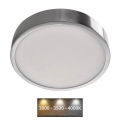 LED Mennyezeti lámpa NEXXO LED/21W/230V 3000/3500/4000K átm. 22,5 cm fényezett króm