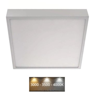 LED Mennyezeti lámpa NEXXO LED/28,5W/230V 3000/3500/4000K 30x30 cm fehér