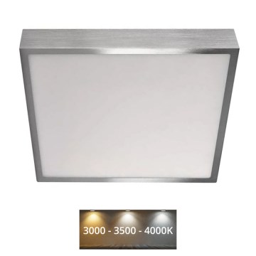 LED Mennyezeti lámpa NEXXO LED/28,5W/230V 3000/3500/4000K 30x30 cm matt króm