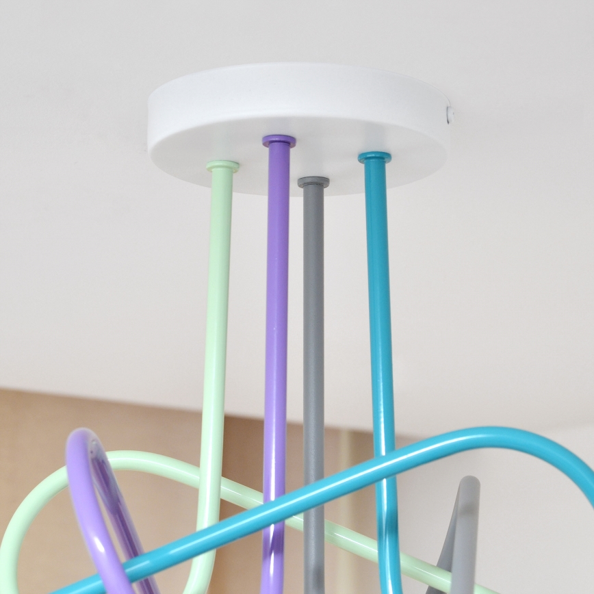 LED mennyezeti lámpa OXFORD 4xE27/10W/230V