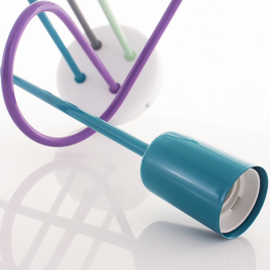 LED mennyezeti lámpa OXFORD 4xE27/10W/230V