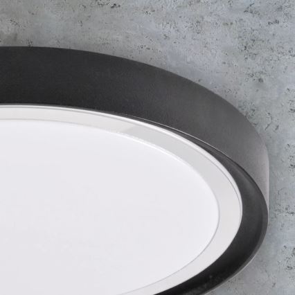 LED Mennyezeti lámpa PERSE LED/15W/230V fekete