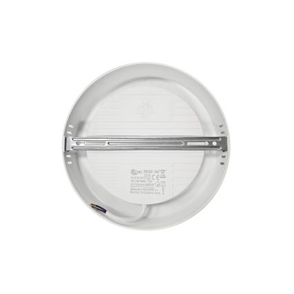 LED Mennyezeti lámpa ROUND LED/18W/230V 4000K átm. 21,5 cm fehér