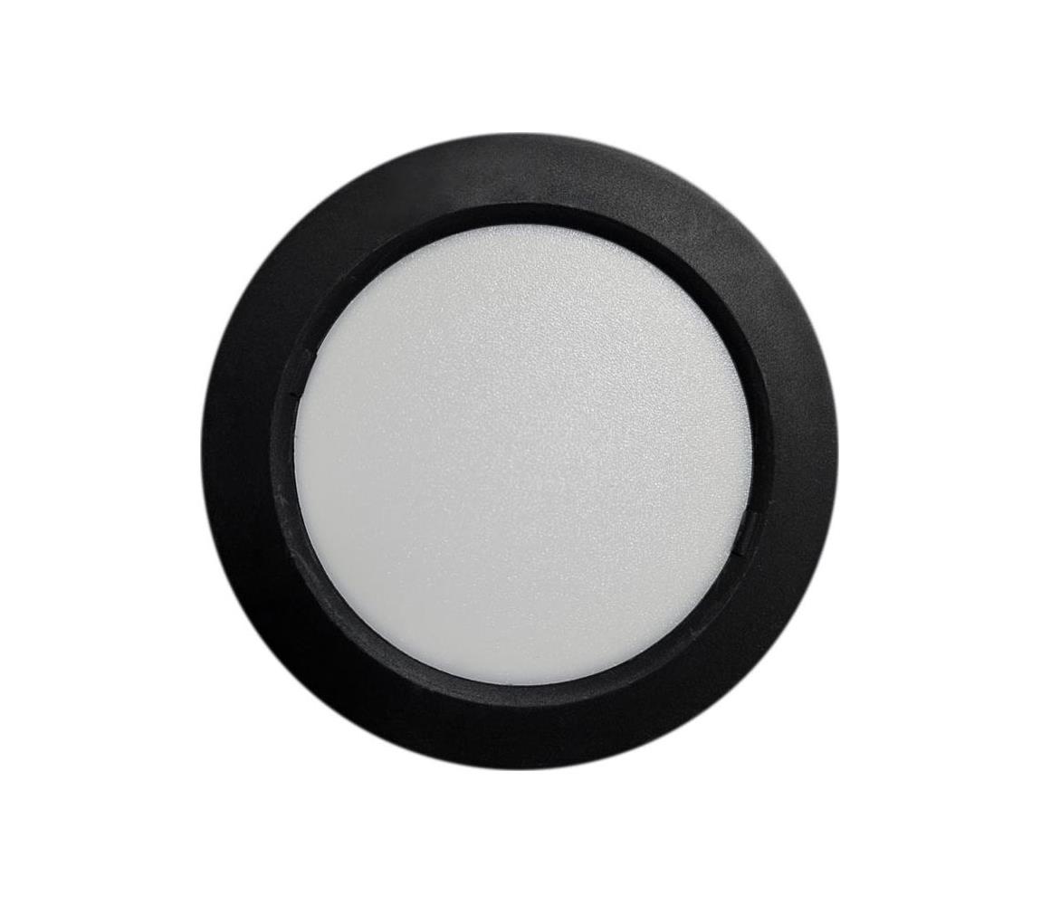 LED Mennyezeti lámpa ROUND LED/6W/230V 4000K átm. 12,1 cm fekete 008 0001213