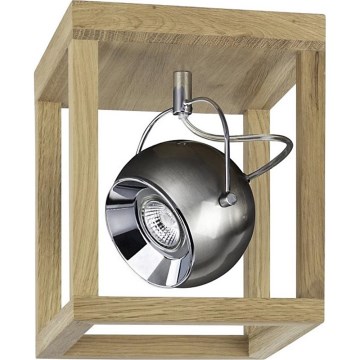 LED Mennyezeti lámpa ROY 1xGU10/5W/230V matt tölgy