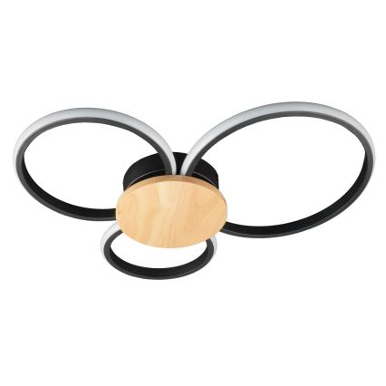 LED mennyezeti lámpa SABINA LED/38W/230V kaucsukfa
