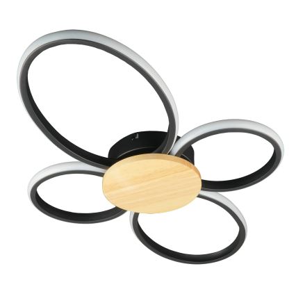 LED mennyezeti lámpa SABINA LED/38W/230V kaucsukfa