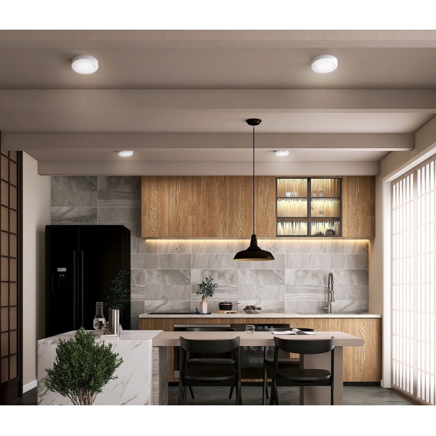 LED Mennyezeti lámpa SIGARO CIRCLE LED/18W/230V 4000K IP40