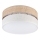 LED mennyezeti lámpa SIRJA BOHO LED/20W/230V 4000K átm. 35 cm bézs/krém