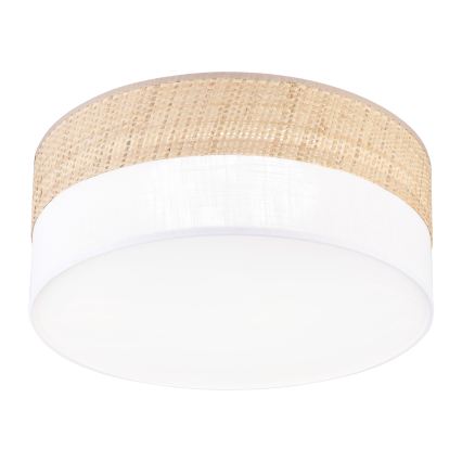 LED mennyezeti lámpatest SIRJA BOHO LED/20W/230V 4000K Ø 35 cm bézs/fehér