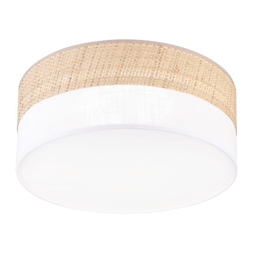 LED mennyezeti lámpatest SIRJA BOHO LED/20W/230V 4000K Ø 35 cm bézs/fehér