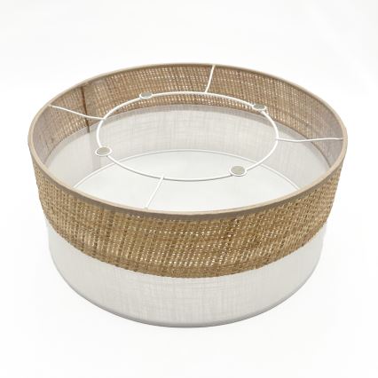 LED mennyezeti lámpatest SIRJA BOHO LED/20W/230V 4000K Ø 35 cm bézs/fehér