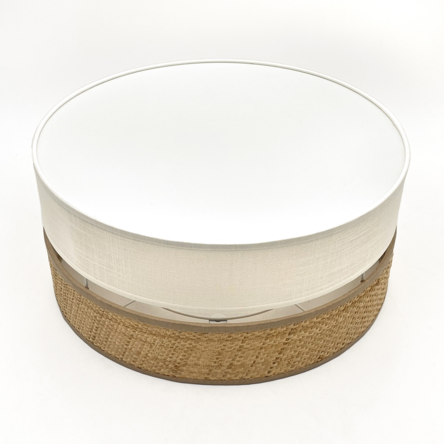 LED mennyezeti lámpa SIRJA BOHO LED/20W/230V 4000K átm. 35 cm bézs/krém