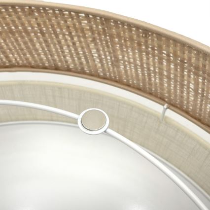 LED mennyezeti lámpa SIRJA BOHO LED/20W/230V 4000K átm. 35 cm bézs/krém
