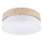 LED mennyezeti lámpa SIRJA BOHO LED/36W/230V 4000K átm. 45 cm bézs/fehér