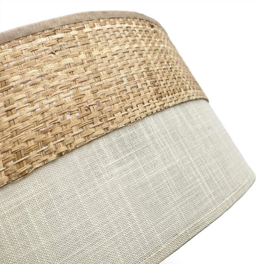 LED mennyezeti lámpa SIRJA BOHO LED/36W/230V 4000K átm. 45 cm bézs/krémszínű