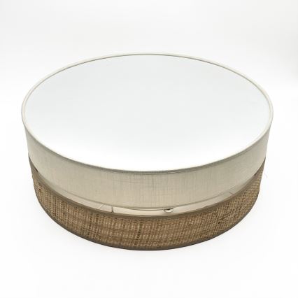 LED mennyezeti lámpa SIRJA BOHO LED/36W/230V 4000K átm. 45 cm bézs/krém