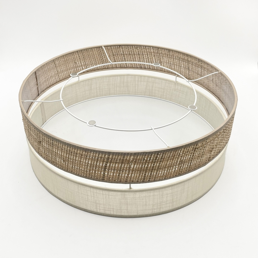 LED mennyezeti lámpa SIRJA BOHO LED/36W/230V 4000K átm. 45 cm bézs/krém