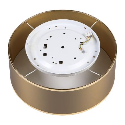 LED mennyezeti lámpa SIRJA LED/20W/230V 4000K átm. 35 cm barna/arany