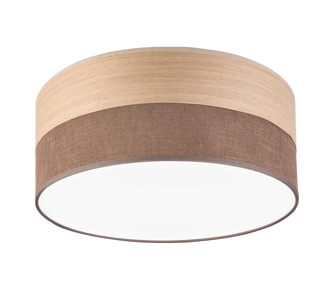 LED Mennyezeti lámpa SIRJA WOOD LED/20W/230V átm. 35 cm barna/tölgy