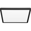LED Mennyezeti lámpa TERY LED/40W/230V 3000/4000/6000K 50x50 cm IP40 fekete