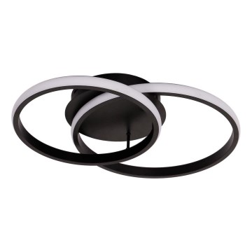 LED mennyezeti lámpa TITANO LED/12W/230V fekete