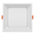LED mennyezeti lámpa TONY LED/12W/230V 3000/4000/6500K 12x12 cm fehér