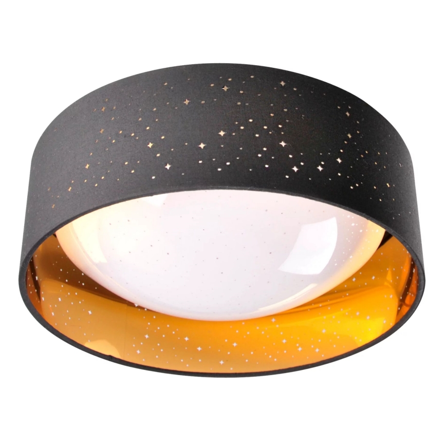 LED Mennyezeti lámpa TULUZA LED/18W/230V á. 32 cm fekete